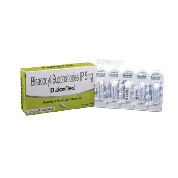 Dulcoflex 5mg Suppository for Children | Eases Constipation